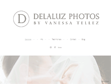 Tablet Screenshot of delaluzphotos.com